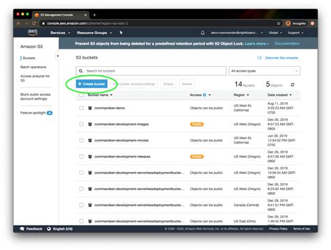 Aws List S3 Buckets Command