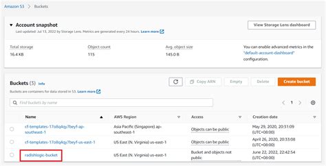 Aws S3 Bucket Example Arn