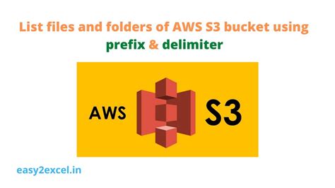 Aws S3 Get List Of Folders