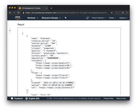 Aws S3 Json Example
