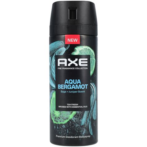 axe aqua bergamot body spray