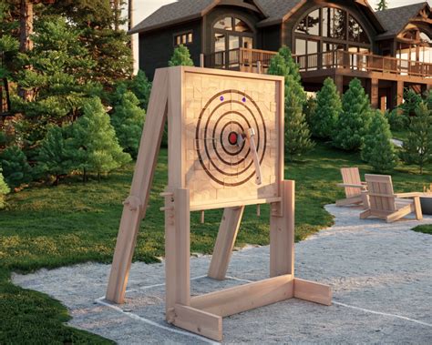 Axe Throwing Board Design