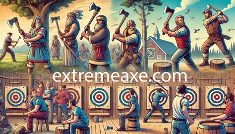 axe throwing in history image