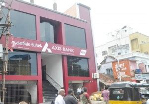 axis bank south mada street