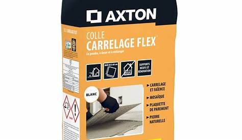 Axton Colle Carrelage Flex COLLE CARRELAGE EN PATE MUR INTERIEUR AXTON 4KG 1M2