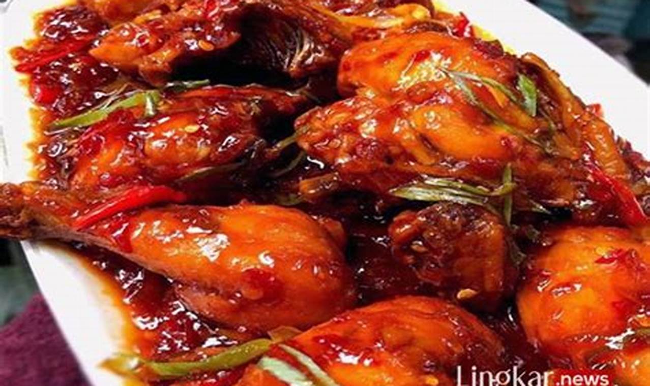 Resep Rahasia Ayam Pedas Manis yang Bikin Nagih dan Nambah Terus