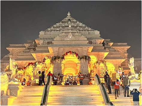 ayodhya ram mandir live video today