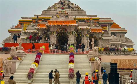 ayodhya temple inauguration live
