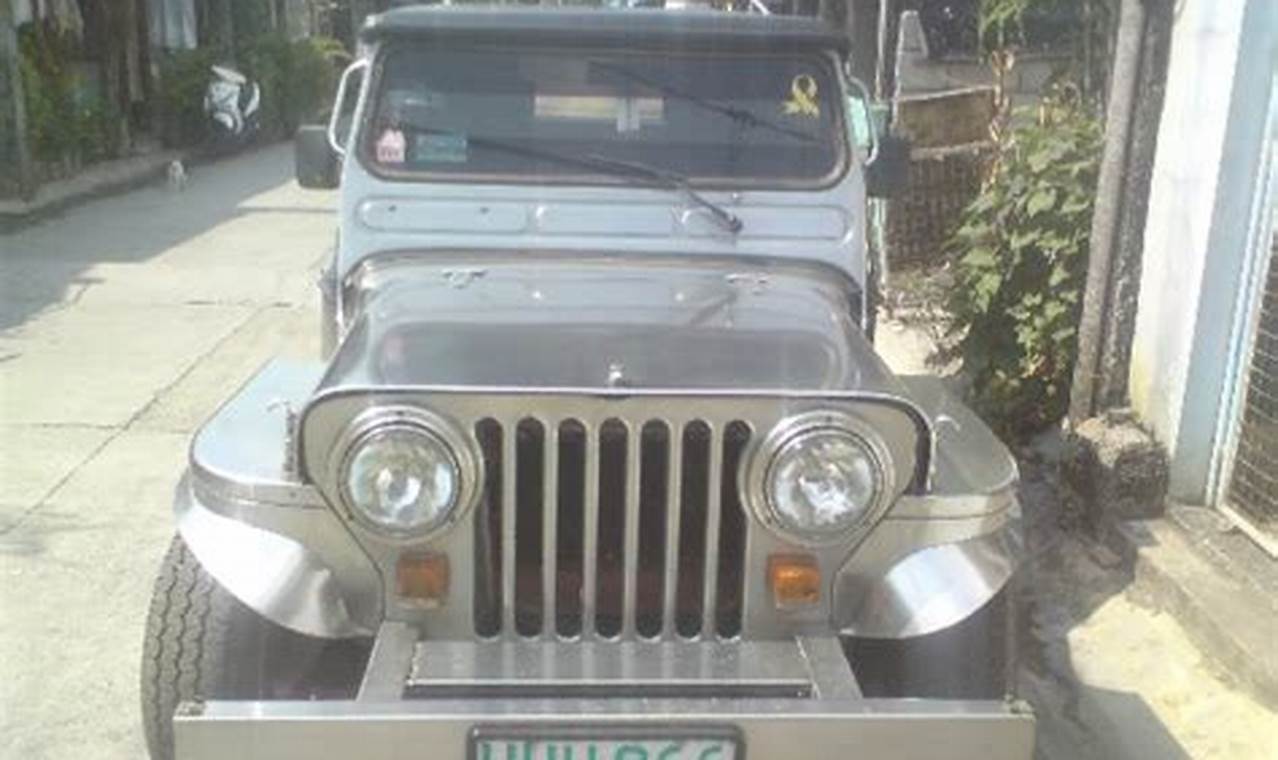 ayosdito passenger jeep for sale