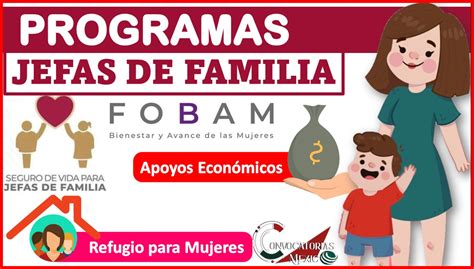 ayuda para jefas de familia