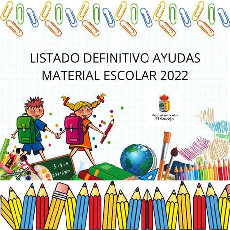 ayudas material escolar 2022/2023