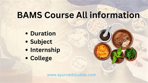 Ayurveda Bams Course