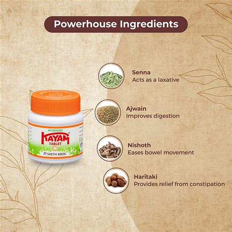 Ayurvedic Constipation Tablet