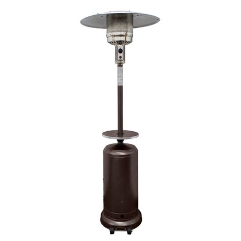 AZ Patio Heaters Mocha Tall Patio Heater with Table