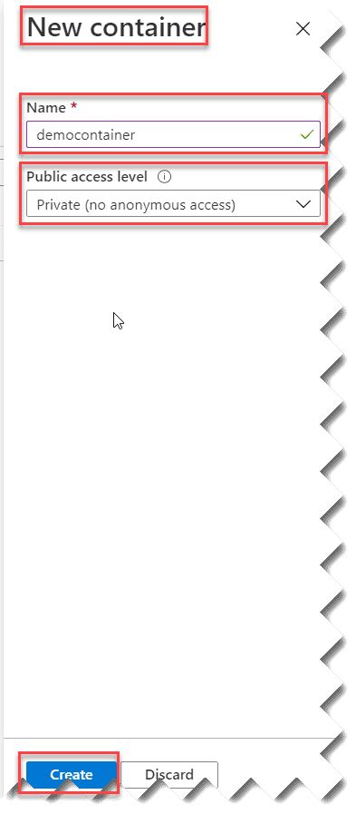 Az Storage Container Create Blob