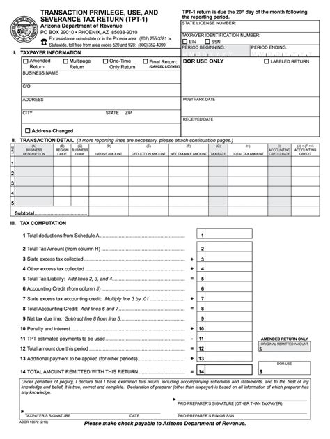 az tpt return due date