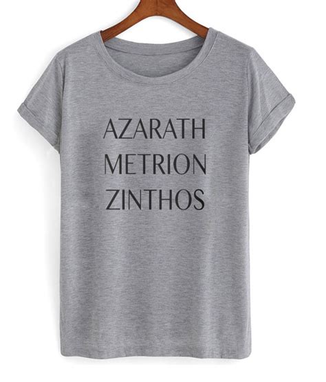 azarath metrion zinthos shirt