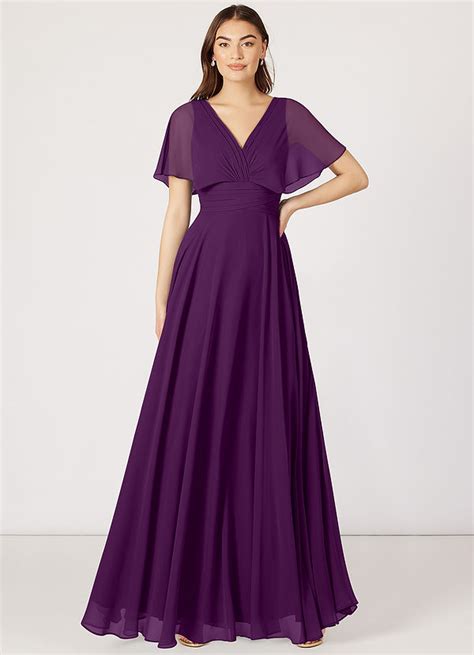 azazie bridesmaid dresses color grape