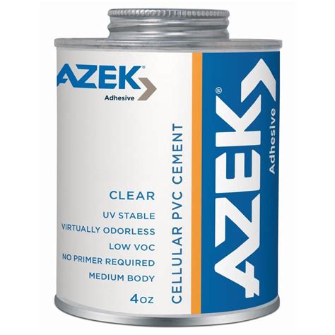 AZEK Trim 4 oz. White AdhesiveARAD0004OZ The Home Depot