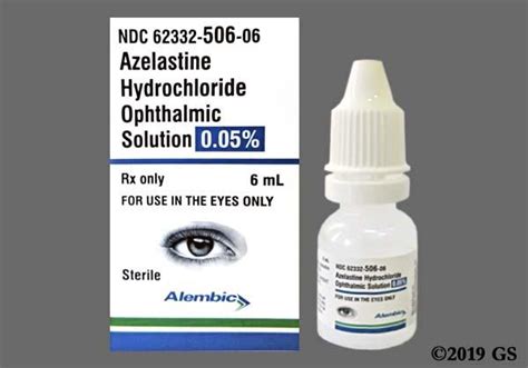 azelastine hydrochloride ophthalmic for eyes