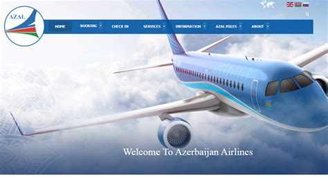 azerbaijan airlines official website