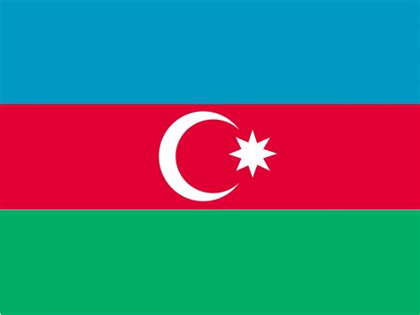 azerbaijan flag colors