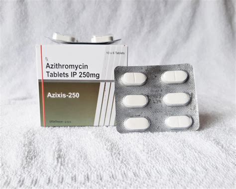 Azithromycin 250 mg Tablet: Effective Antibiotic for Various Infections