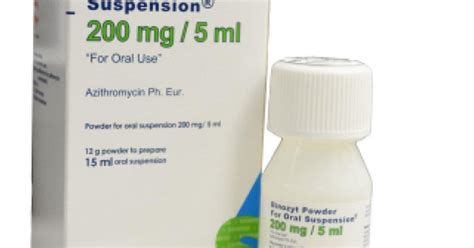 azithromycin 300 mg/7.5ml
