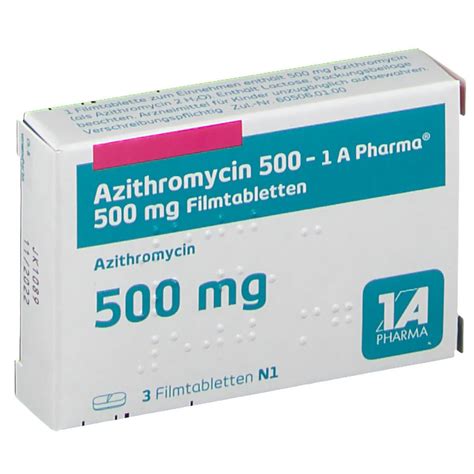 azithromycin 500 mg anwendung