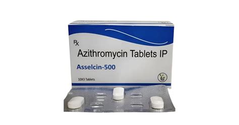 azithromycin 500 mg daily for 5 days