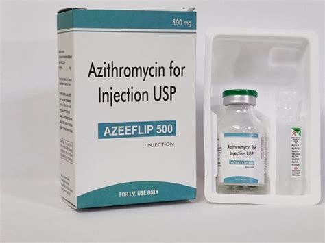 azithromycin 500 mg inj