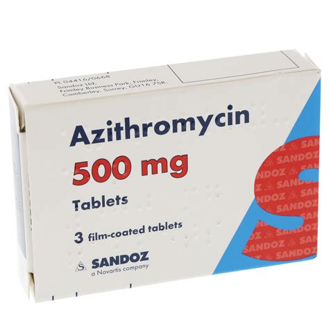 azithromycin tab 500 mg