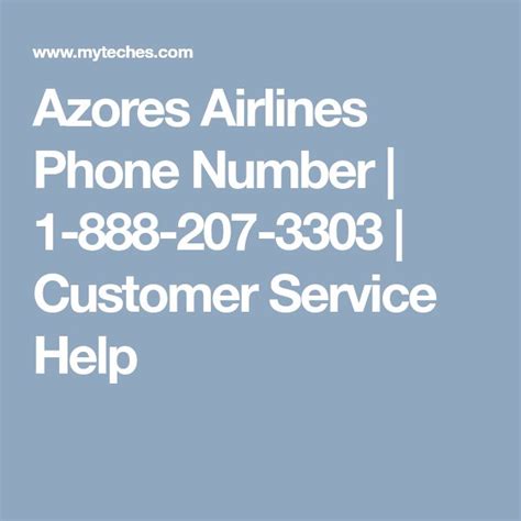 azores airlines us phone number