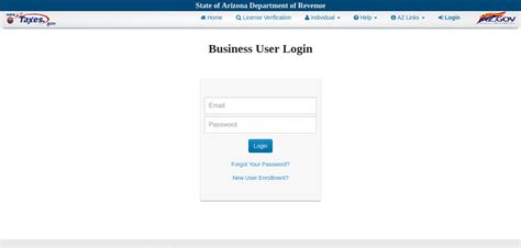 aztaxes gov login