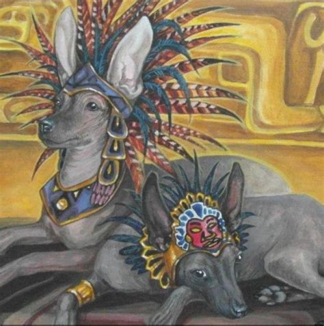 aztec dog symbol