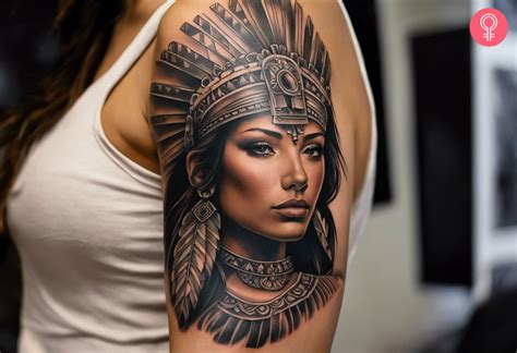 Aztec Princess Tattoos