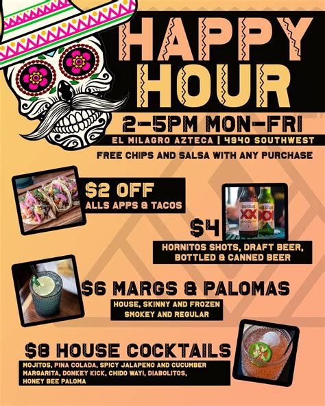 azteca de oro happy hour