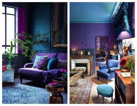 Azul Y Morado Combinan