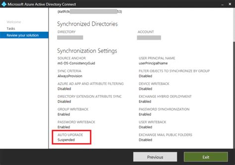 azure ad auto upgrade