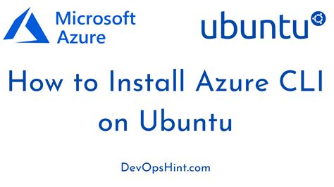 azure cli download ubuntu