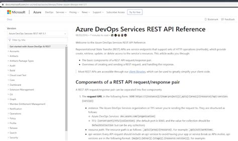 azure devops python api documentation