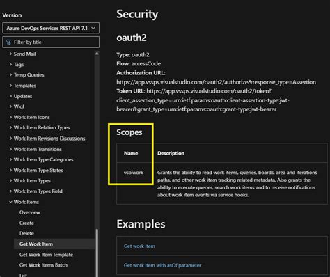 azure devops rest api javascript example