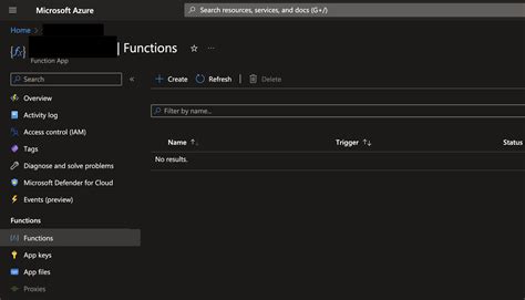 azure function no functions found
