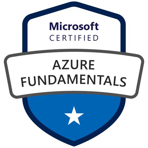 azure fundamentals certification logo