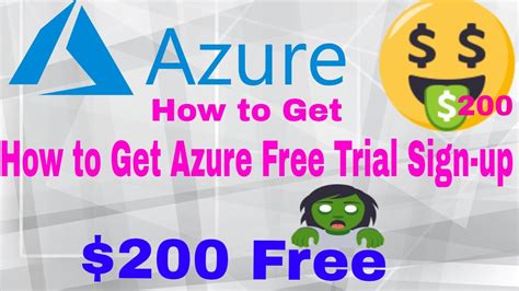 azure trial sign up