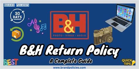 B&H Return Policy Camera