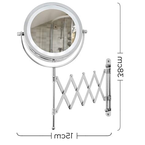 B&Q Extendable Bathroom Mirror