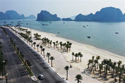 bãi biển marina hạ long