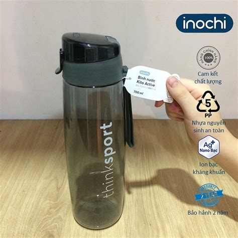 bình nước thể thao kita active 700ml