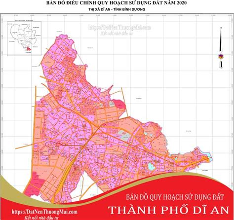 bản đồ quy hoạch dĩ an